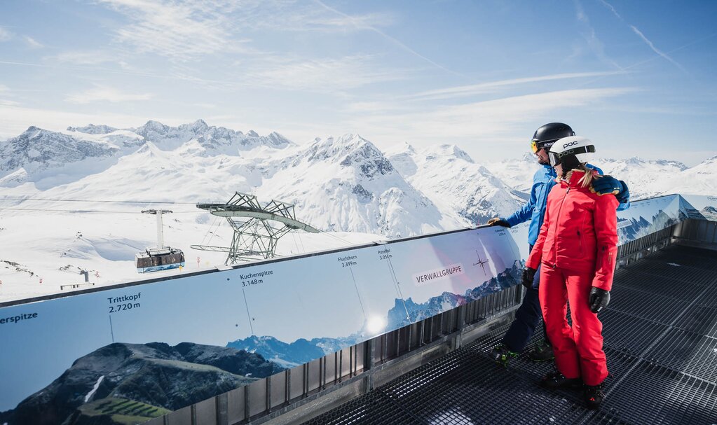 Aussichtsplattform am Rüfikopf Aussichtsplattform am Rüfikopf in Lech-Oberlech-Zürs