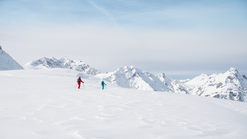 Freerider abseits der Pisten in der Region Warth-Schröcken am Arlberg